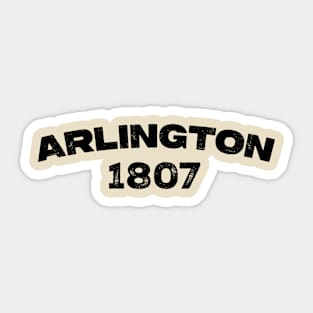 Arlington, Massachusetts Sticker